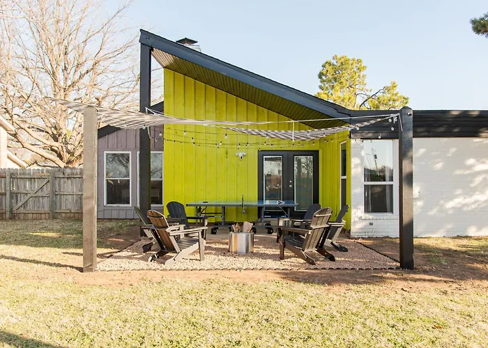 Norman Retreat - Mins To Ou Fire Pit 3Bd